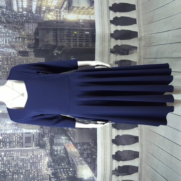 Karen J Design sz L Unique Vintage Full Circle A-Line Dress Sweetheart Neckline - Picture 1 of 5